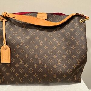 Louis Vuitton Brown Monogram Shoulder Bag